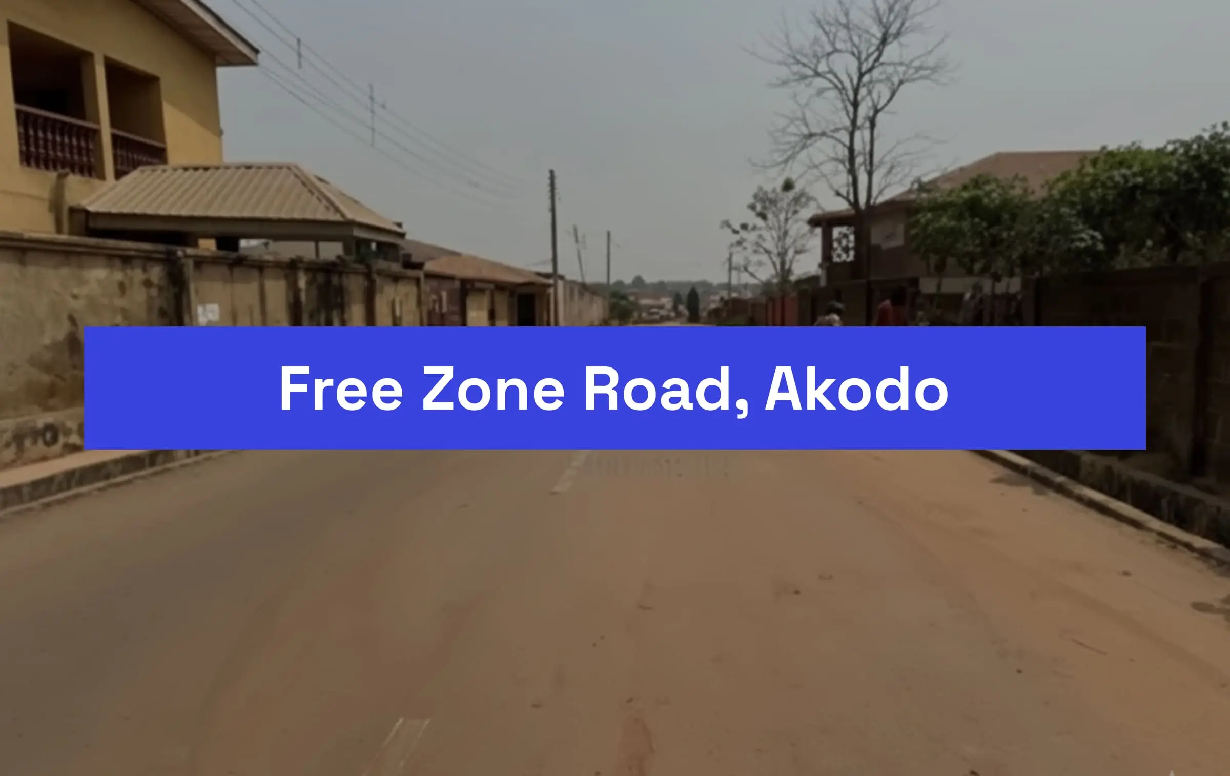 Free Zone Road, Akodo